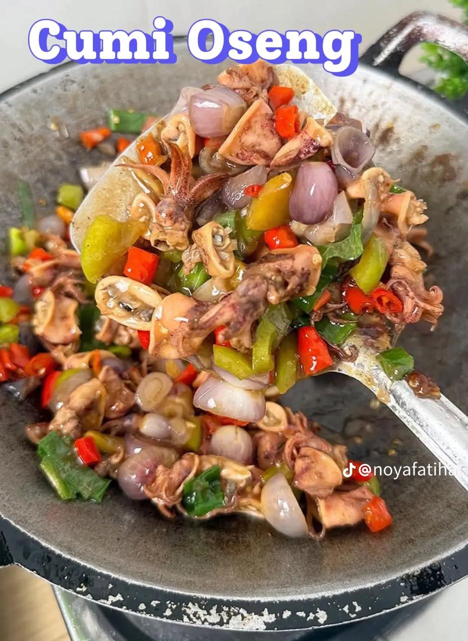 5 Resep cumi basah pedas dan gurih, lauk simpel yang rasanya sekelas resto seafood