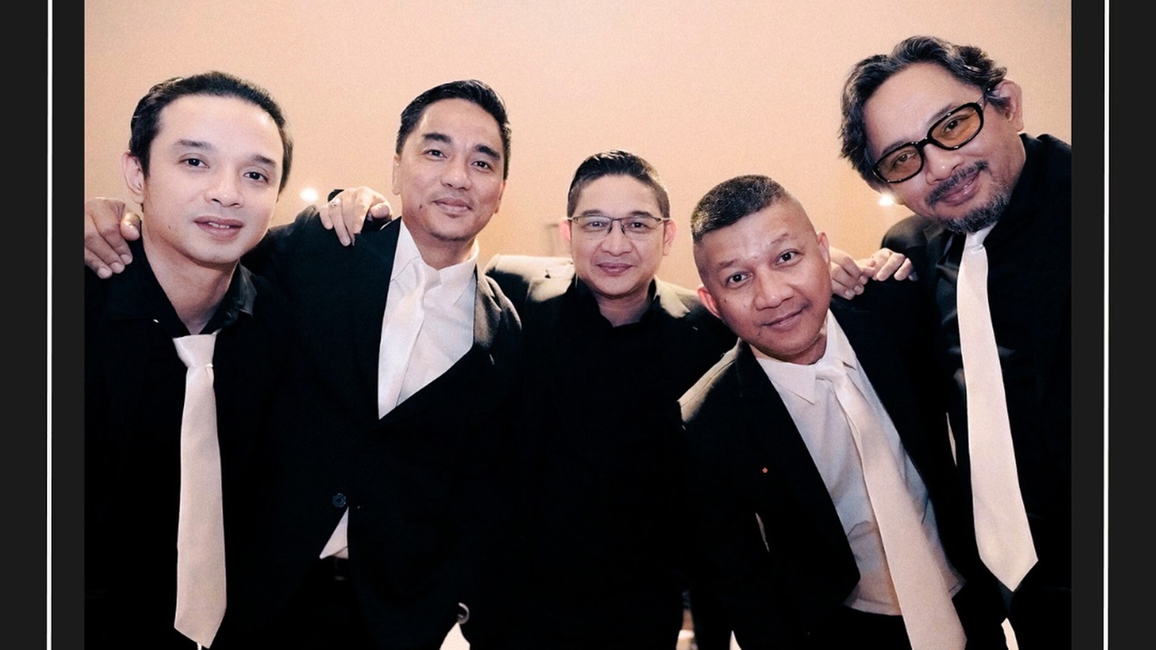 11 potret kompak 5 personel Ungu bareng anak, bukti tetap harmonis meski sibuk di dunia musik