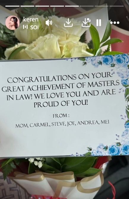 9 Potret Kerenina Sunny adik Steve Emmanuel wisuda S2 usai sepekan nikah, 6 tahun rampungkan S1 dan S2