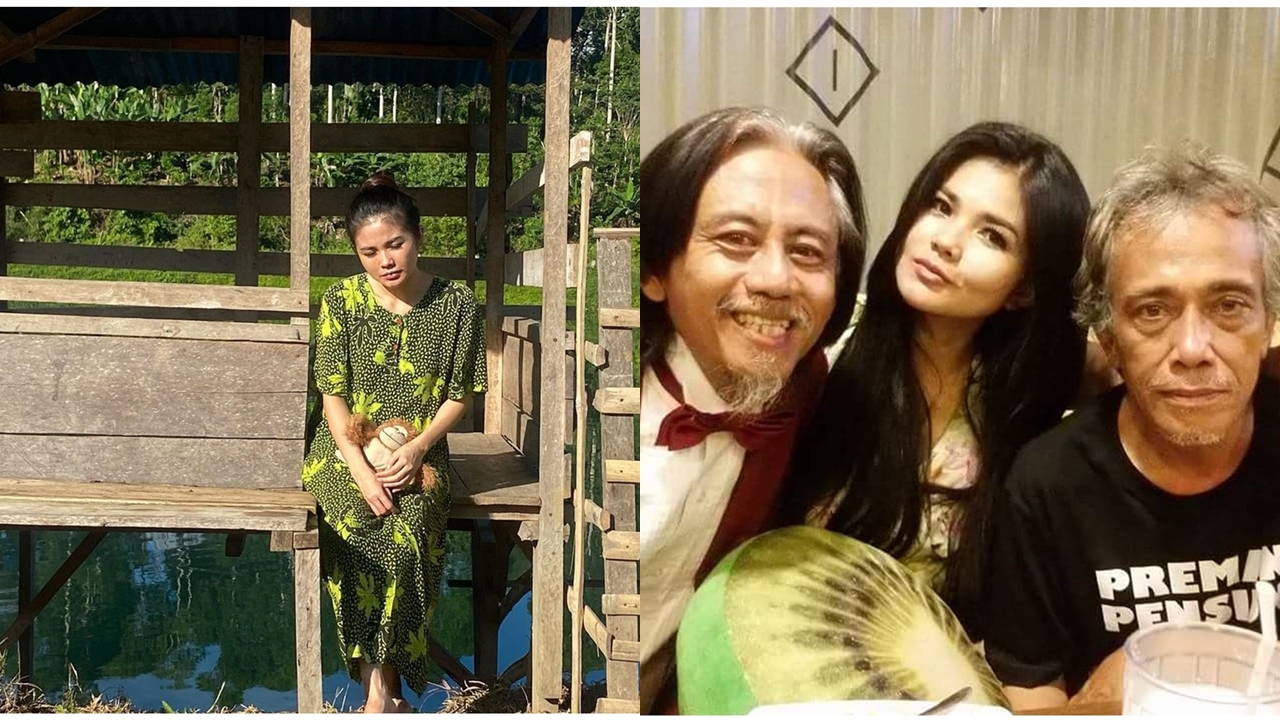 Tetap cantik menawan, begini 10 gaya Karina Ranau istri Epy Kusnandar saat kenakan daster