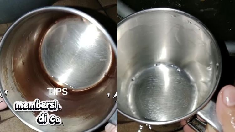 Punya gelas stainless steel berkerak? Bersihkan pakai 3 bahan dapur ini biar kinclong seperti baru