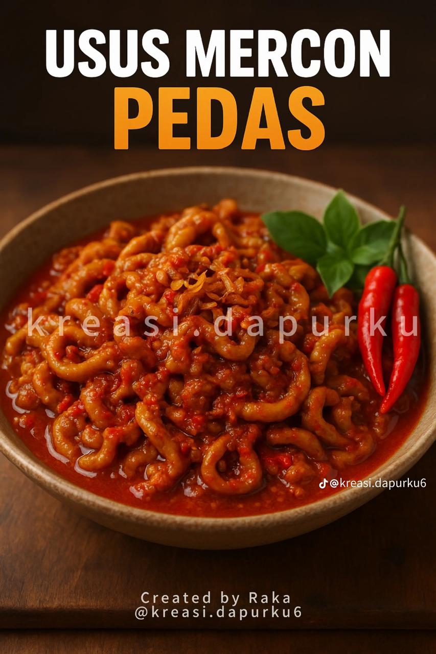 9 Resep olahan usus ayam pedas gurih, lauk rumahan gampang banget dibikin dan rasanya kaya bumbu
