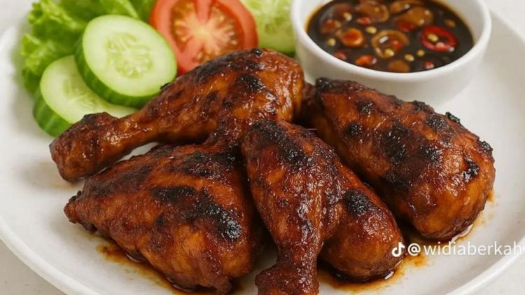 5 Resep ayam bakar teflon pedas manis, cocok buat ide makan malam