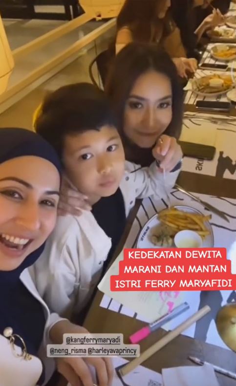 Jarang tersorot, begini 7 potret kebersamaan Deswita Maharani dan janda Ferry Maryadi