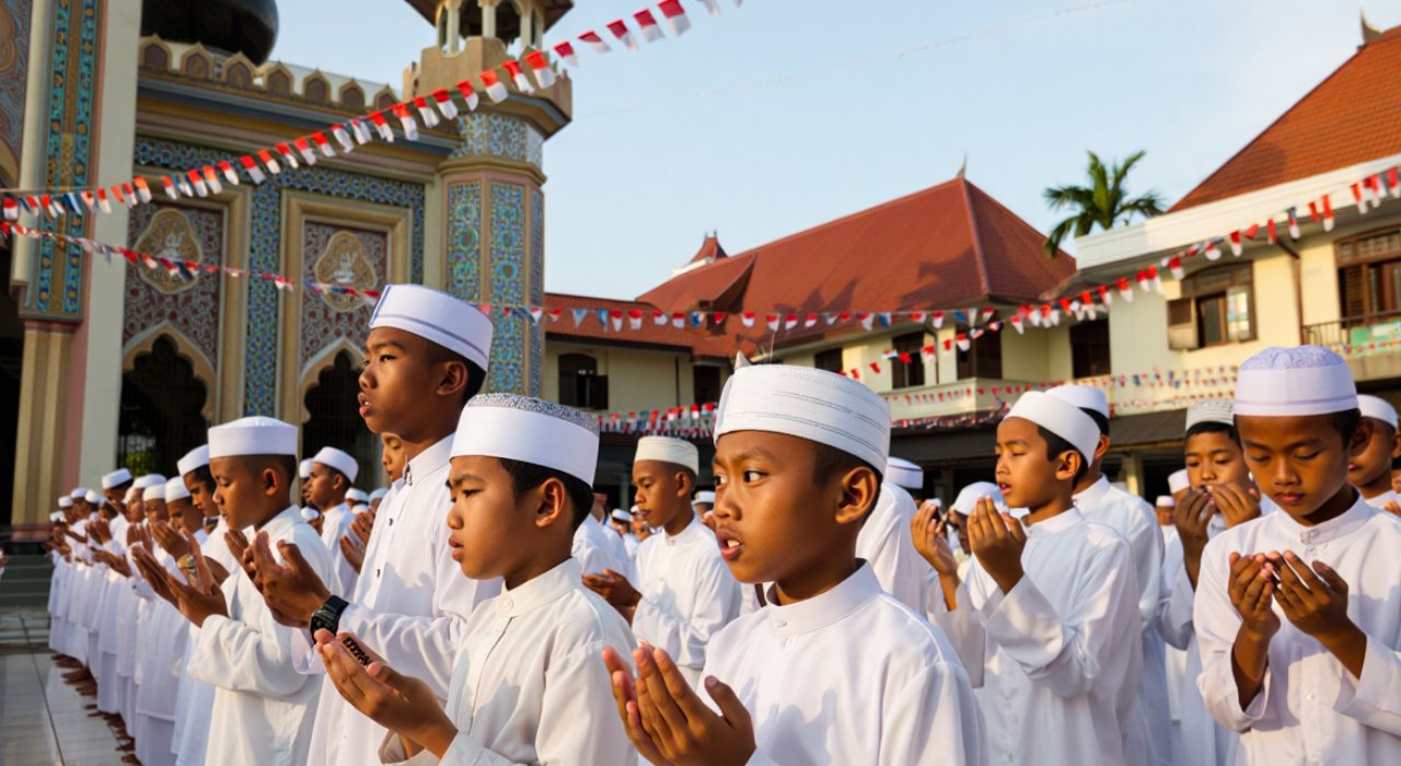 100 Kata-kata twibbon Hari Santri Nasional 2025, bikin captionmu tambah keren dan bermakna