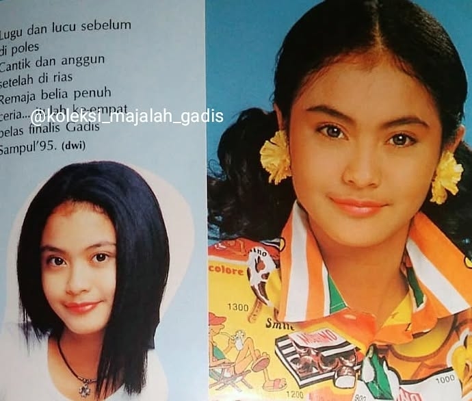 Model ini pesonanya kalahkan Happy Salma di Gadis Sampul 1995, kini jadi juragan, 9 potret lawasnya