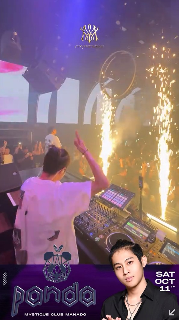 Sempat diblacklist klub malam, DJ Panda kini banjir job sampai 'mandi uang', ini 9 potretnya