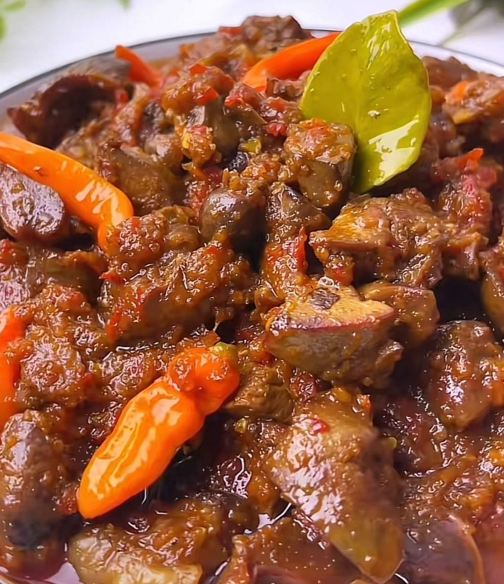 5 Olahan ati ampela ayam pedas rumahan, rasanya gurih, empuk, dan bikin ketagihan