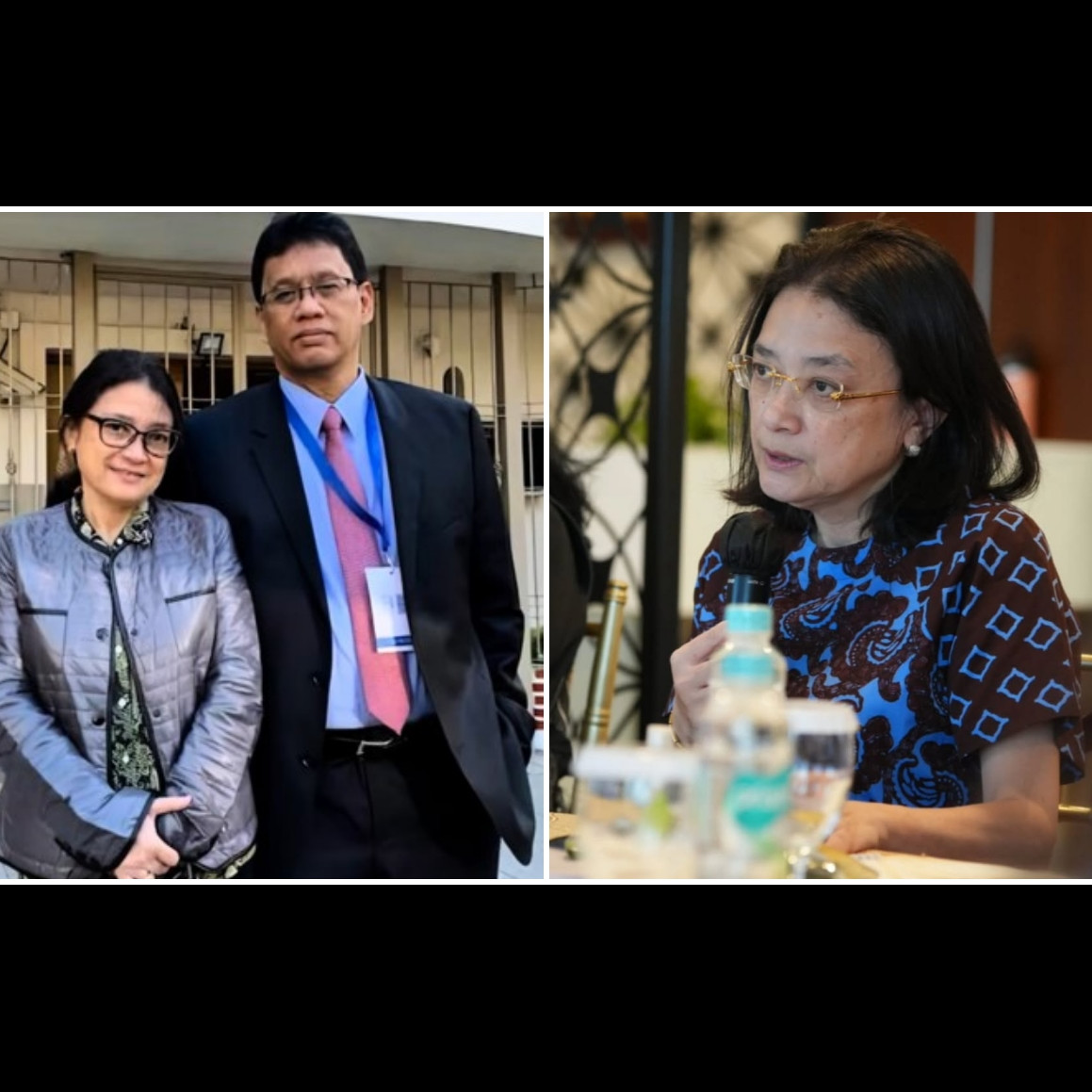 7 Potret Ida Yulidina istri Menkeu Purbaya di acara ramah tamah, gaya sederhana tanpa makeup dipuji