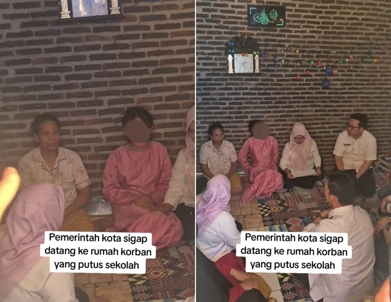 Kisah haru gadis remaja putus sekolah karena dibully, dikeluarkan karena ibunya pemulung