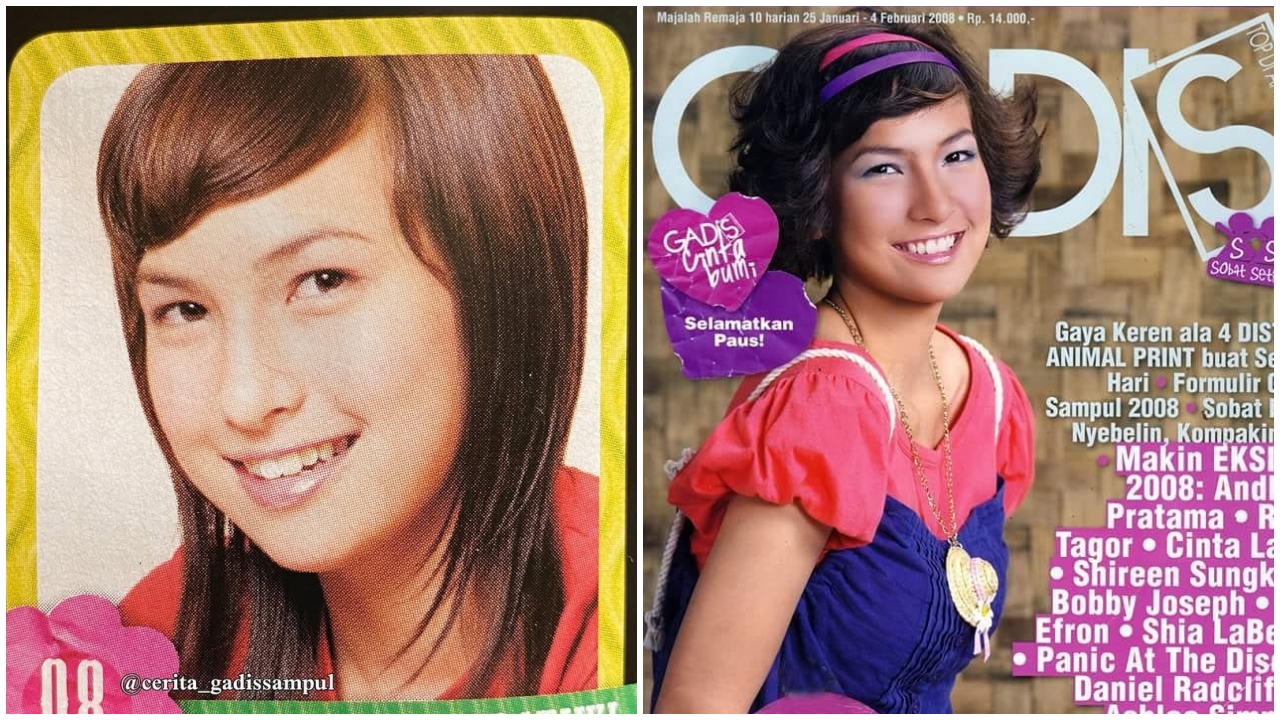 Finalis Gadis Sampul ini ternyata adik presenter top Tanah Air, intip 9 potret lawasnya