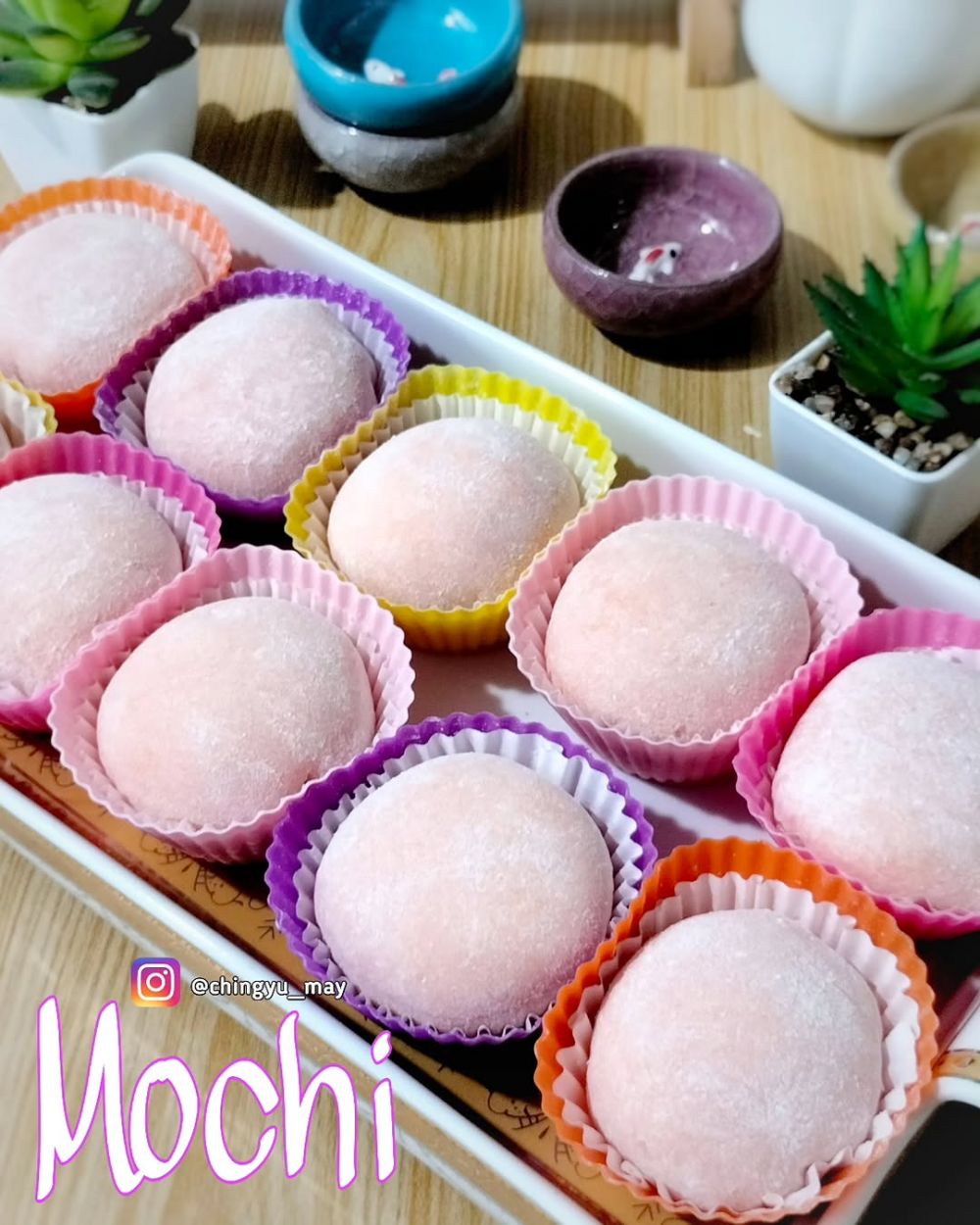 9 Resep mochi homemade dengan aneka rasa dan warna, kenyal dan lembutnya bikin susah berhenti ngunyah