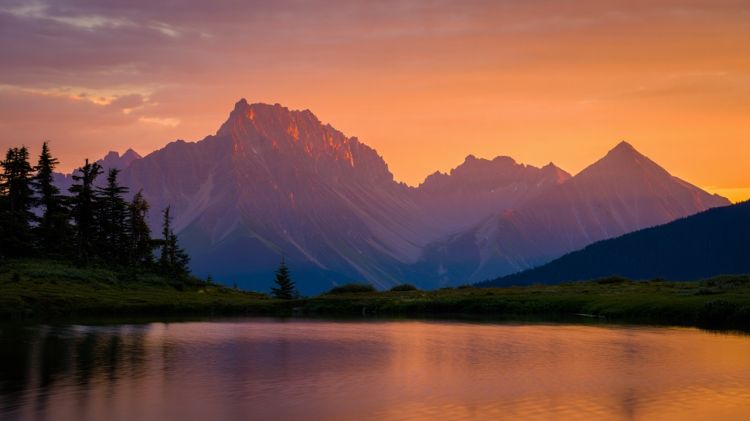 100 Kata-kata motivasi tentang keindahan gunung di sore hari, keren dan penuh makna