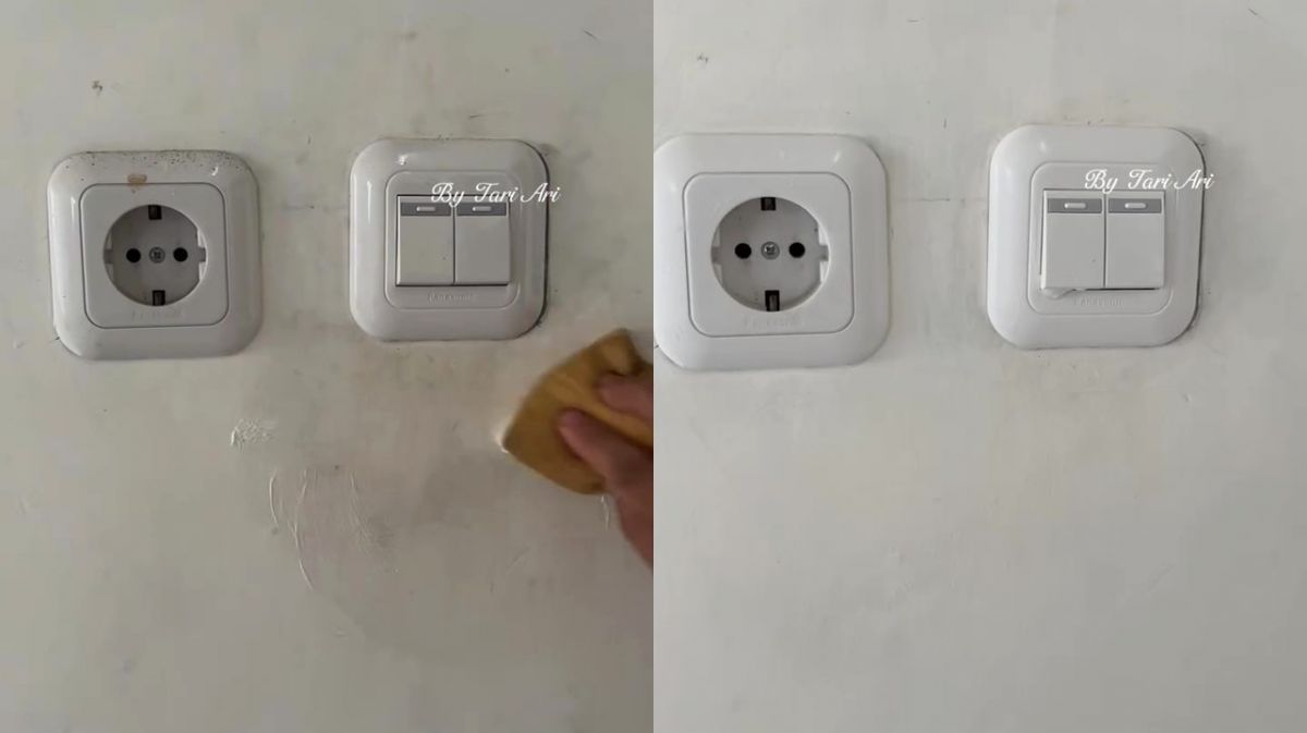 Debu bikin tembok putih jadi kusam? Cukup atasi dengan 1 bahan dapur ini biar bersih tanpa dicat ulang