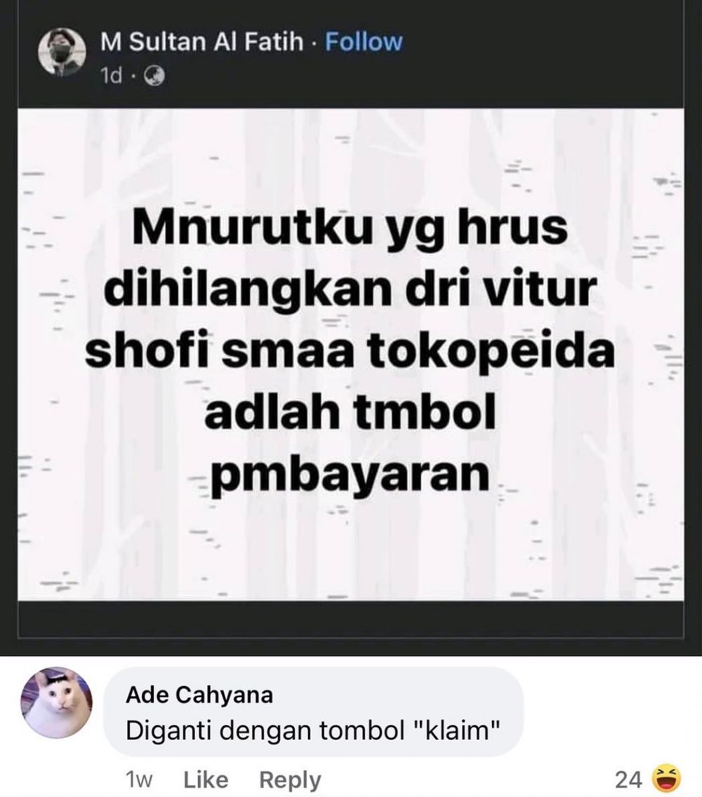 12 Jokes lucu bapak-bapak kalau sudah update status di Facebook ini susah buat nggak ketawa