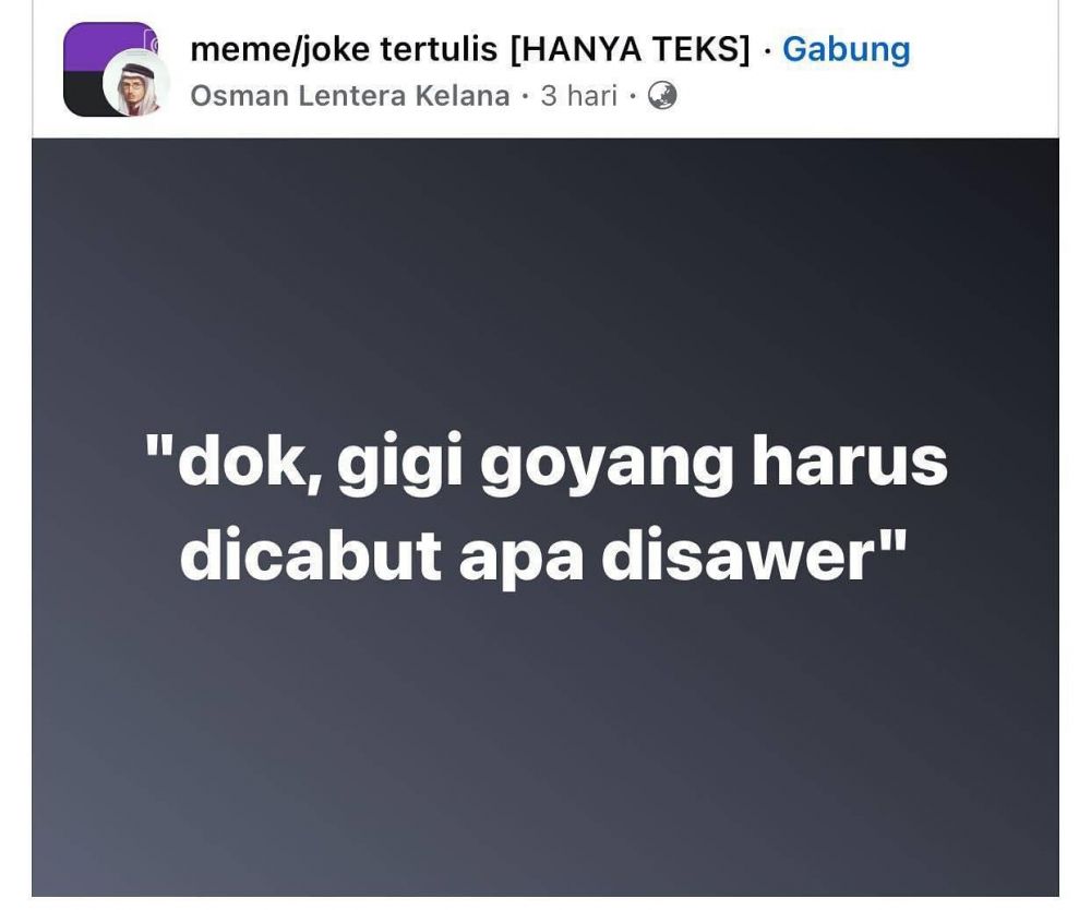 12 Jokes lucu bapak-bapak kalau sudah update status di Facebook ini susah buat nggak ketawa