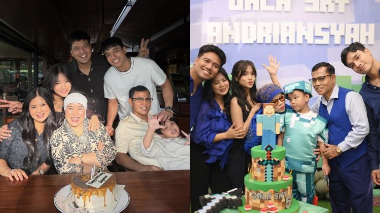 12 Potret kebersamaan Fuji dan keluarga dari masa ke masa, selalu jadi tante yang menggemaskan