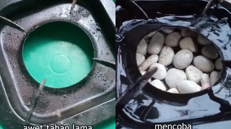 Ingin punya tatakan kompor awet bertahun-tahun? Rutin rendam dalam cairan ini biar selalu bersih
