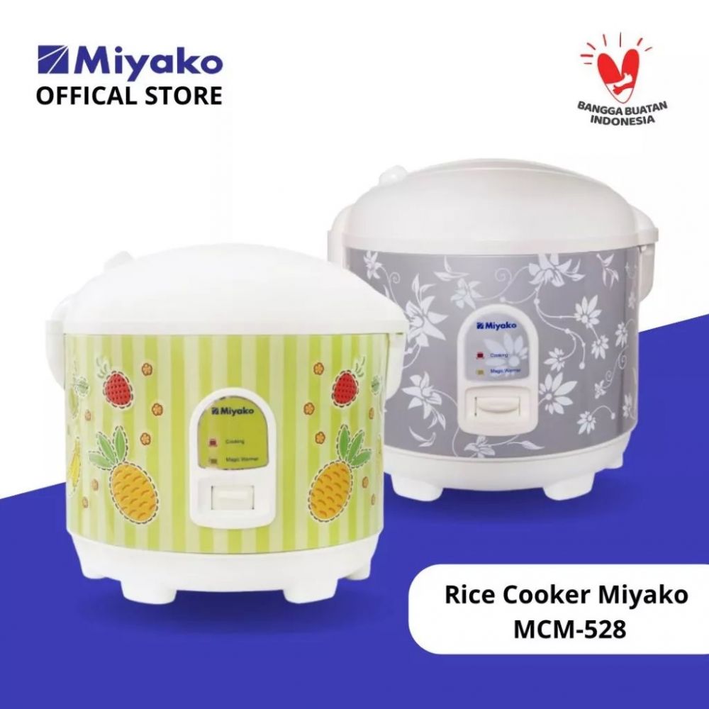 5 Magic com Miyako di bawah Rp300 ribu, awet, praktis, dan bikin masak nasi makin cepat tanpa repot