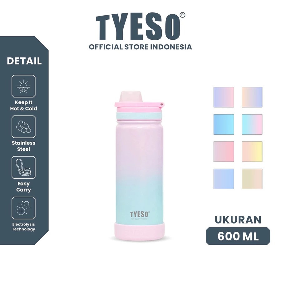 9 Rekomendasi tumbler Tyeso di bawah Rp300 ribu, desain stylish dan bikin minuman tetap segar seharian
