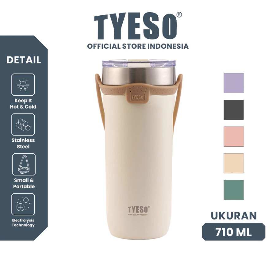 9 Rekomendasi tumbler Tyeso di bawah Rp300 ribu, desain stylish dan bikin minuman tetap segar seharian
