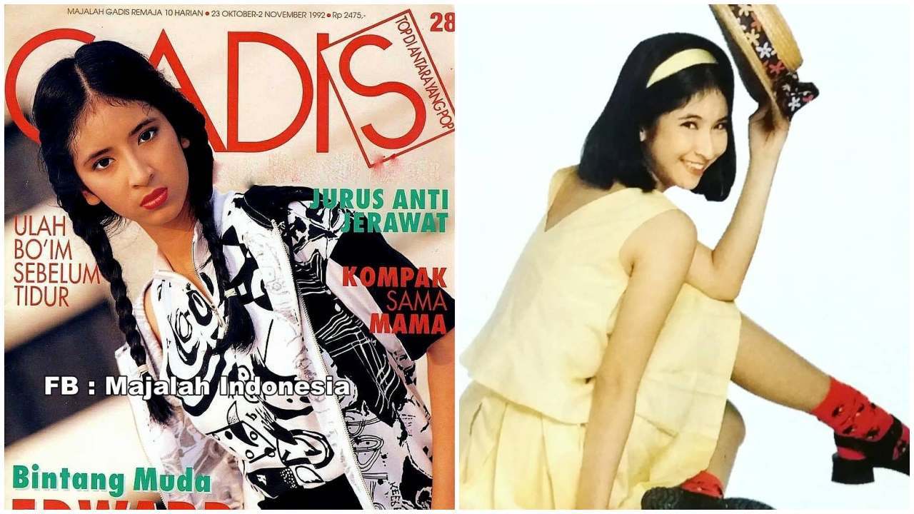 Pernah jadi finalis Gadis Sampul bareng Lulu Tobing kini eksis jadi presenter, intip 9 potret lawasnya