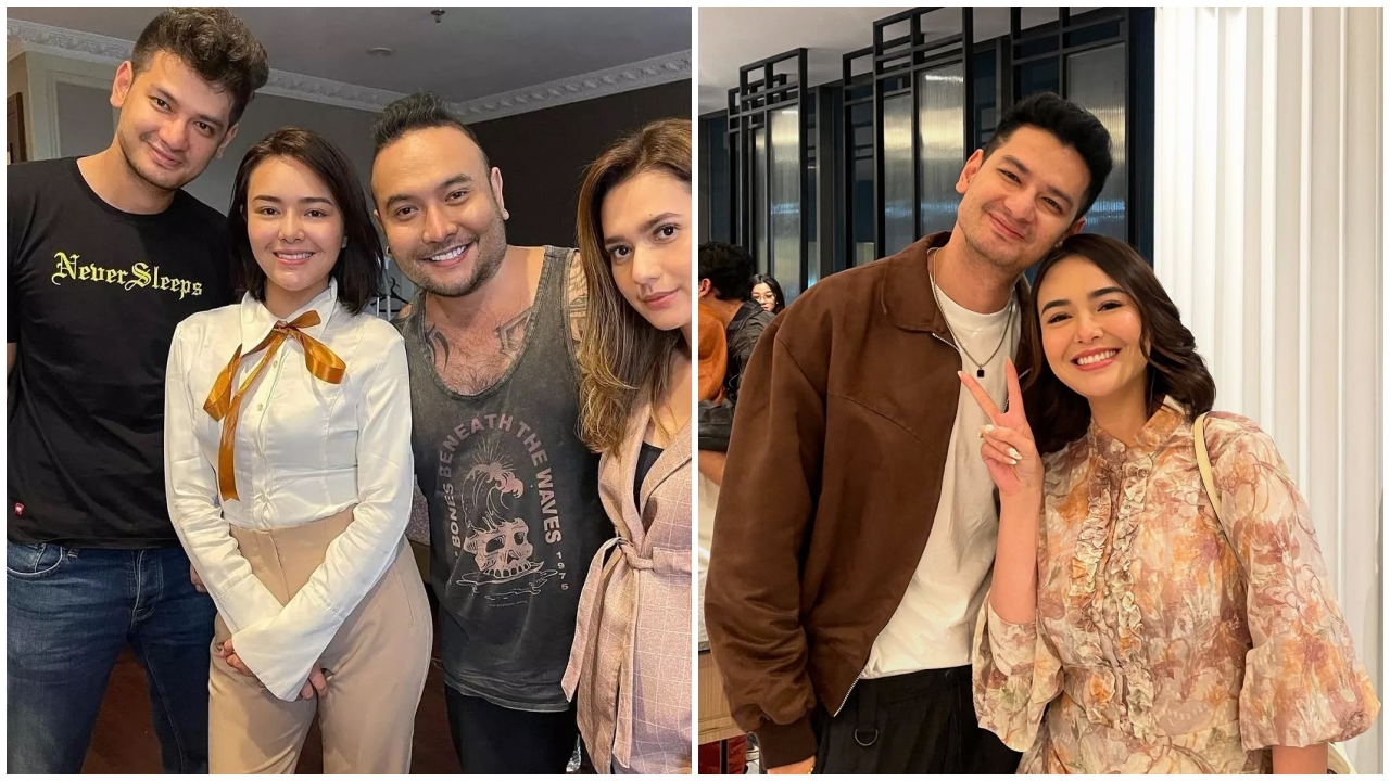 Momen Amanda Manopo dan Kevin Hillers bertemu, berasa reunian Ikatan Cinta bikin netizen bernostalgia