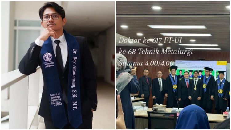 Viral pria usia 27 jadi doktor Teknik Metalurgi UI, SMA hingga S3 dapat beasiswa, ini kisah lengkapnya