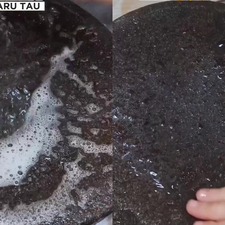 Tak bisa hilang cuma dengan sabun, ini trik jitu mengatasi sisa bumbu cabai yang menempel di cobek