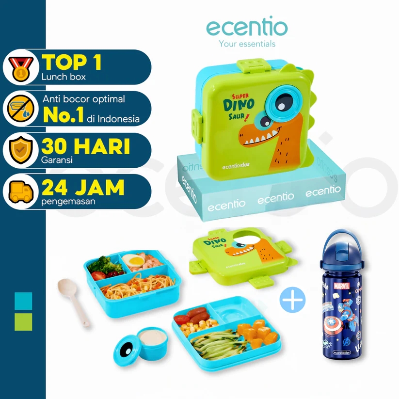 9 Rekomendasi kotak makan anak yang sehat dan bikin makin semangat makan bekal