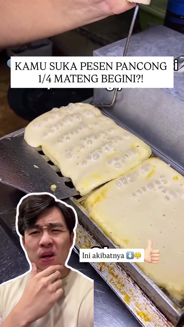 Viral kue pancong lumer setengah matang, tapi amankah dikonsumsi? Dokter ini bagikan penjelasnnya