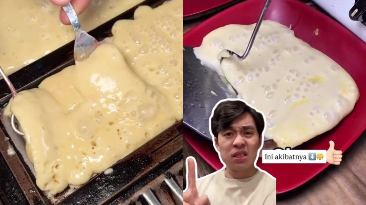 Viral kue pancong lumer setengah matang, tapi amankah dikonsumsi? Dokter ini bagikan penjelasnnya