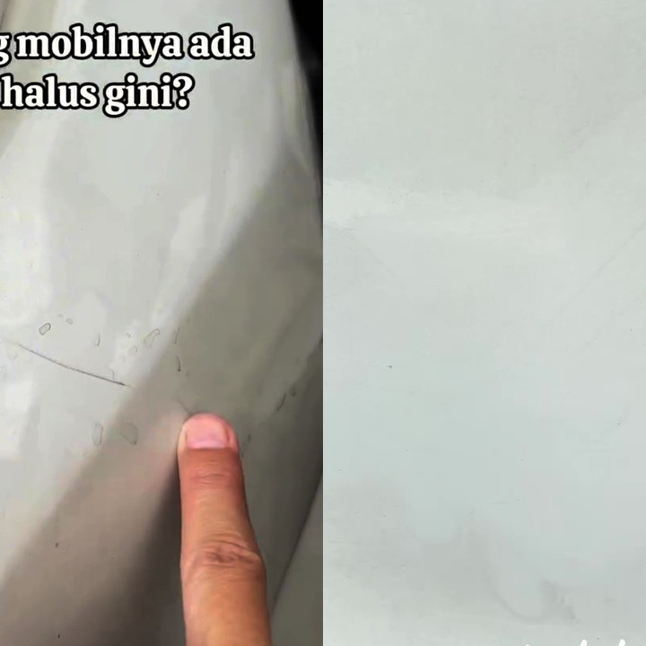 Bisa hemat ratusan ribu, baret di mobil kini bisa diatasi modal Rp0 cuma dengan 2 bahan dapur