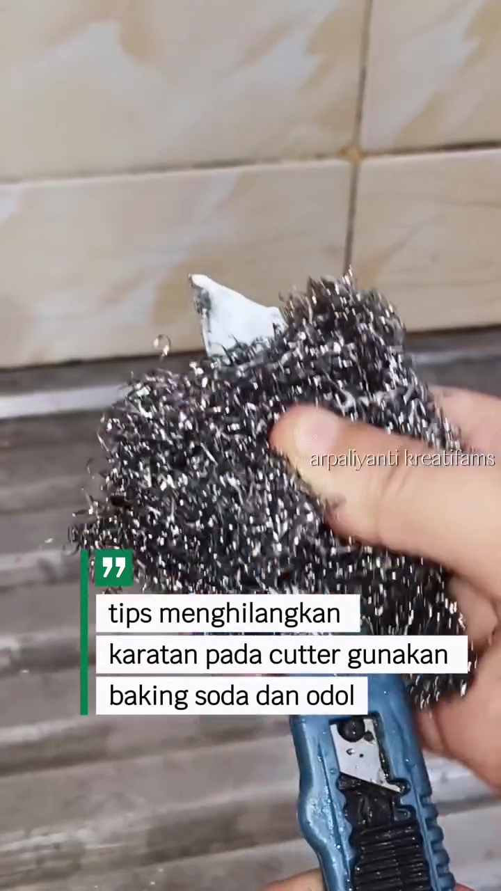 Punya cutter gampang karatan? Jangan cuma rutin dibersihkan! Atasi dengan cara ini biar selalu tajam