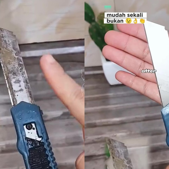 Punya cutter gampang karatan? Jangan cuma rutin dibersihkan! Atasi dengan cara ini biar selalu tajam