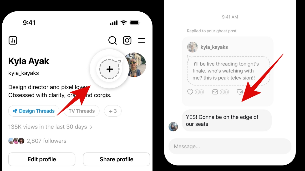 Mencoba fitur Thread baru "Postingan Hantu", usai 24 jam postingan langsung hilang tak berjejak