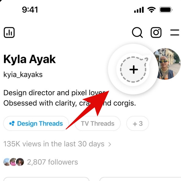 Mencoba fitur Thread baru 