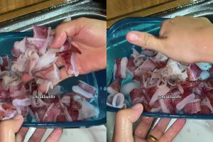 Rahasia cumi bisa empuk dan antialot saat dimasak, cukup rendam dengan 1 bahan dapur ini dalam 2 menit