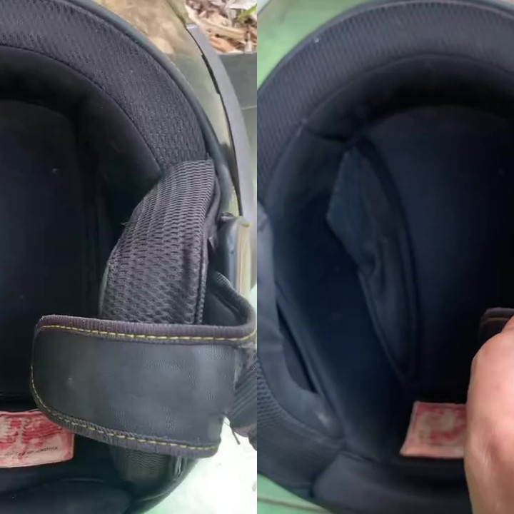 Tak perlu dicuci, ini cara praktis atasi helm bau apek dalam sekali semprot, cukup modal 1 bahan dapur