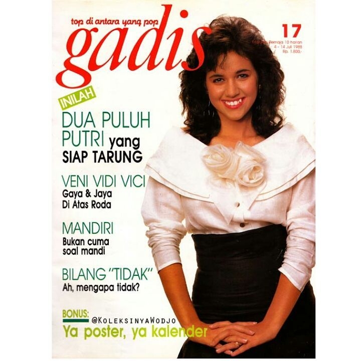 Finalis Gadis Sampul tahun 1988 ini ternyata adik ipar Sarah Azhari, intip 9 potret lawasnya