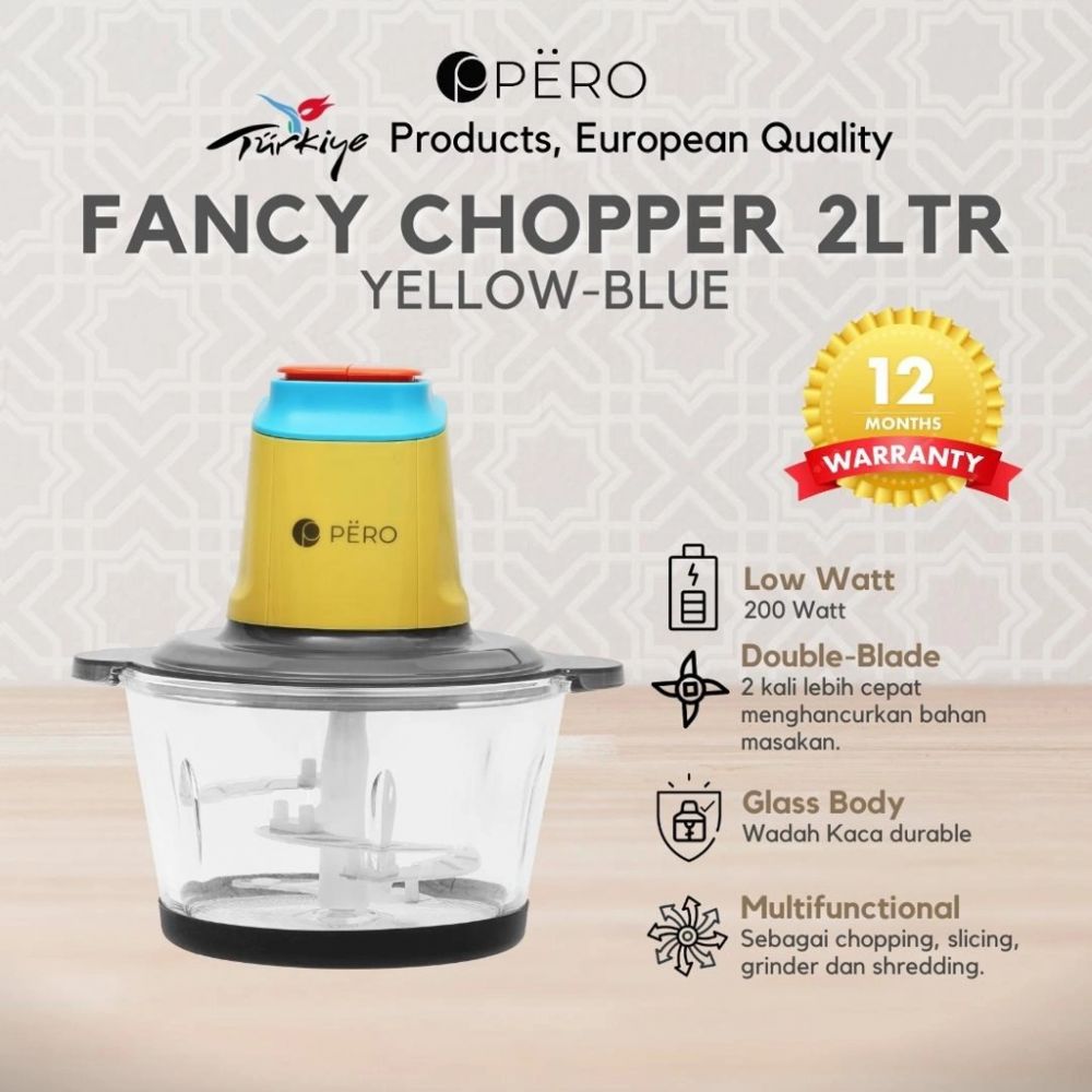 9 Rekomendasi chopper low watt berkualitas untuk cincang cepat tanpa boros listrik