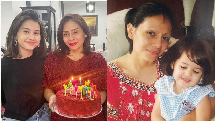 Jarang terekspos, begini 8 potret kebersamaan Sandrinna Michelle dan ibunda