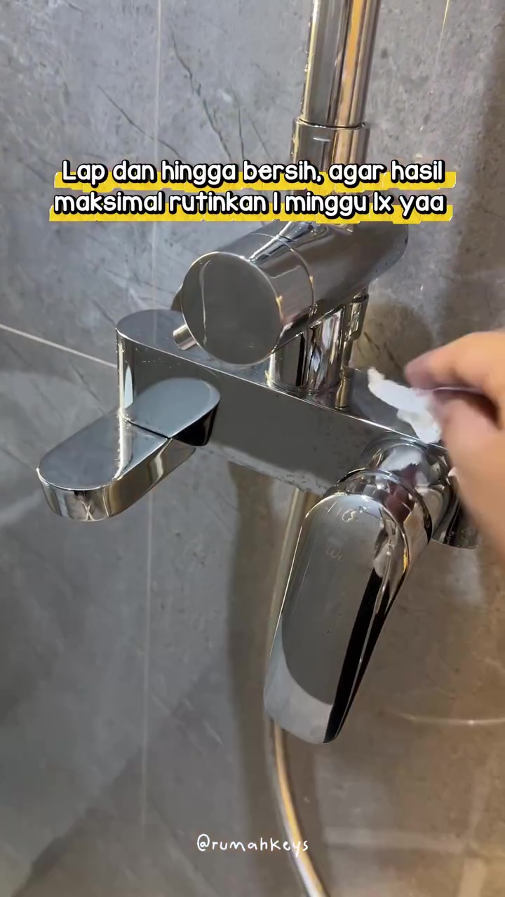 Tak perlu susah payah digosok, ini cara baru basmi bercak air di keran cuma pakai 1 bahan dapur