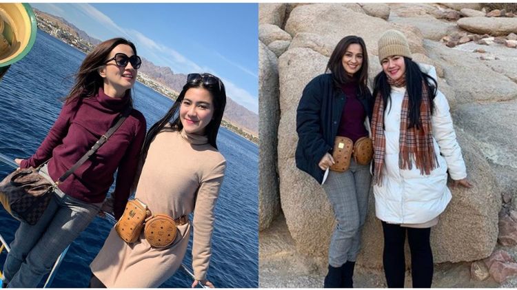 Bak kakak adik, begini 8 potret kebersamaan Felicya Angelista dan ibunda