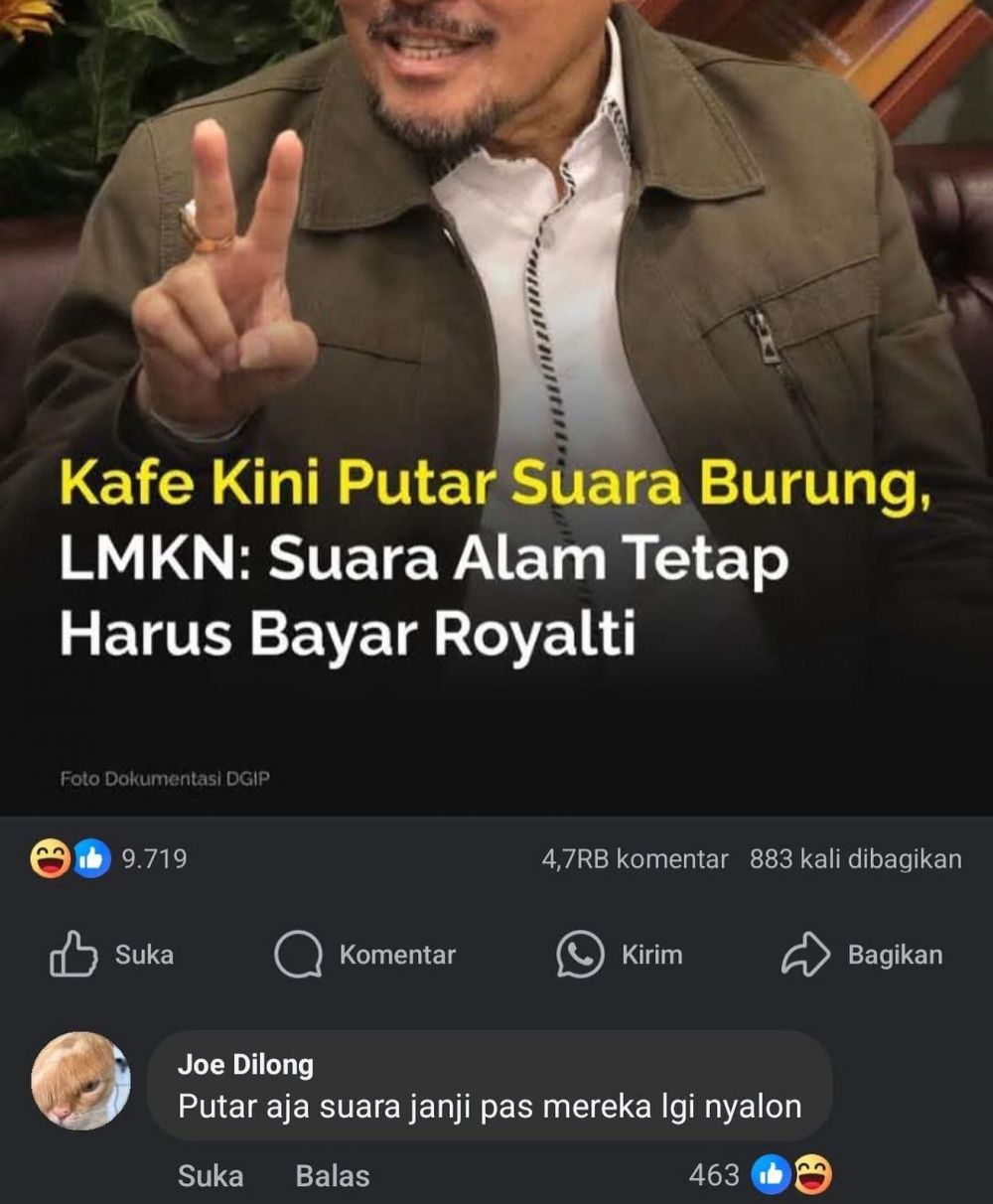 11 Status dan komentar Facebook ini sama-sama lucunya, bikin ngakak berkali-kali