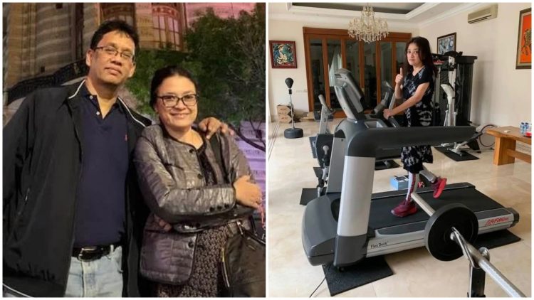 9 Potret rumah Ida Yulidina dan Menkeu Purbaya, mewah dua lantai, punya spot gym pribadi