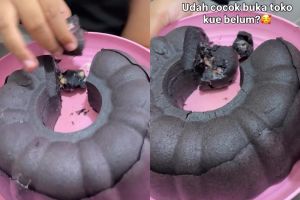 Terlihat lezat, bolu ketan buatan wanita ini ternyata punya tekstur bak batu, ketahui penyebabnya
