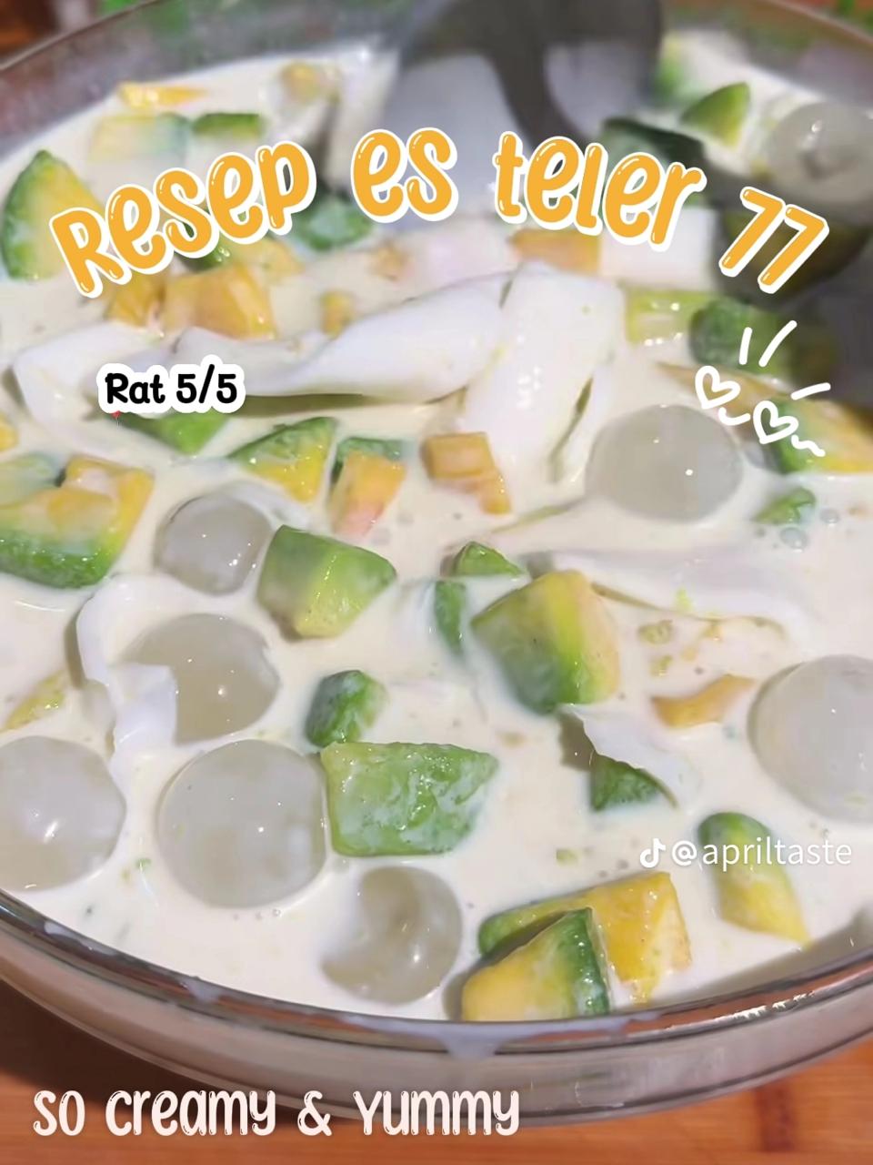 9 Resep es buah segar manis dan creamy, siap jadi hidangan pencuci mulut favorit keluarga