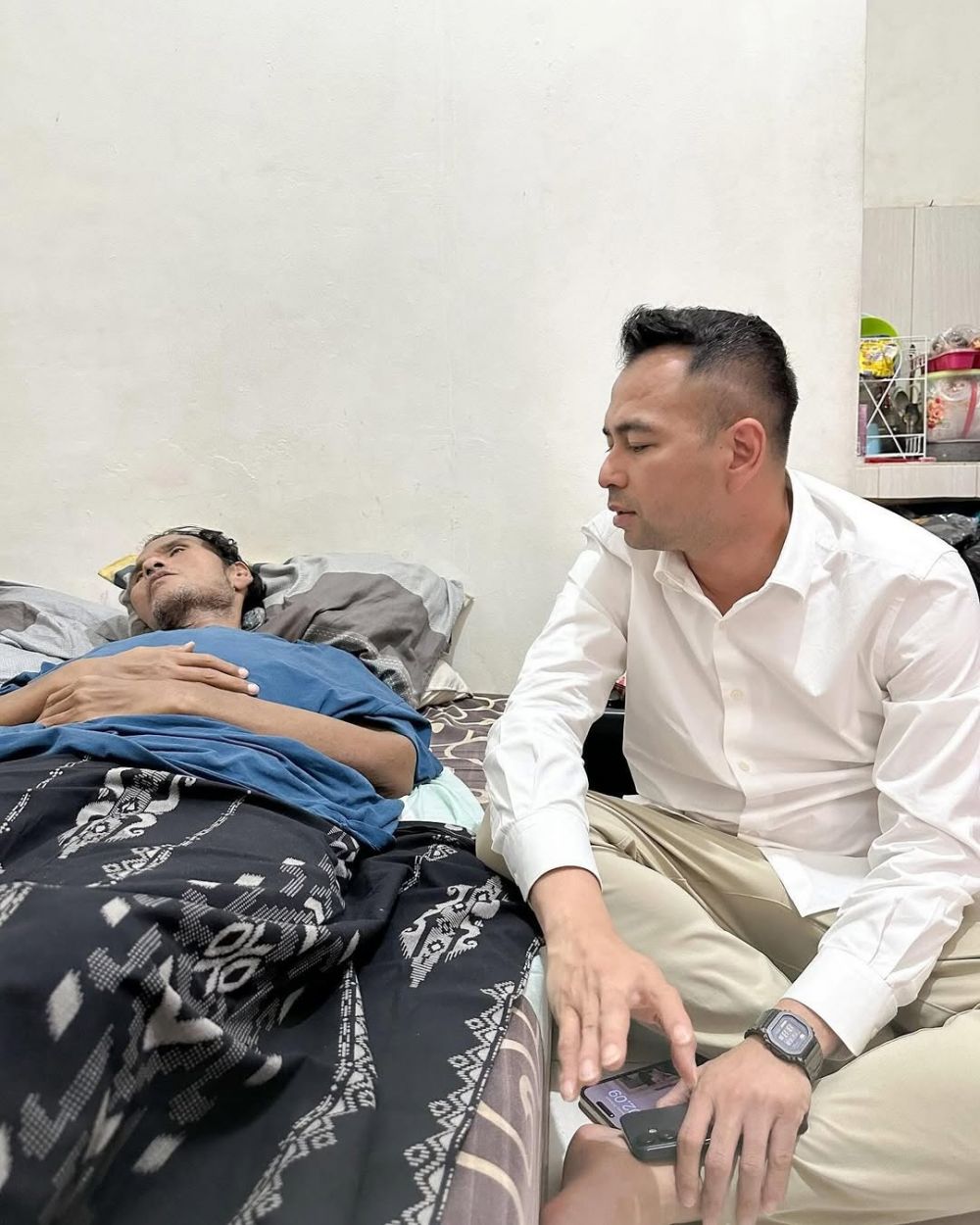 Raffi Ahmad tanggung biaya pengobatan dan rumah sakit, ini 9 potret Fahmi BO dirawat kamar VIP