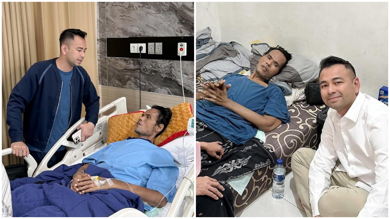 Raffi Ahmad tanggung biaya pengobatan dan rumah sakit, ini 9 potret Fahmi BO dirawat kamar VIP